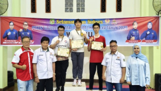 Wushu Medan Kota Pertahankan Gelar Juara Umum Porkot Medan 2025