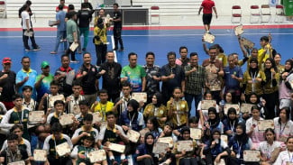 Perdana Dipertandingkan, Tembung dan Deli Raih Emas Bola Tangan Porkot Medan 2025