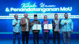 Gandeng MCCI Malaysia, Fakultas Teknik UMSU Gelar Kuliah Umum dan Tandatangan Kerja Sama