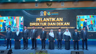 Disaksikan Wamen Diktisaintek, Prof Agussani Lantik Direktur dan Dekan di Lingkungan UMSU