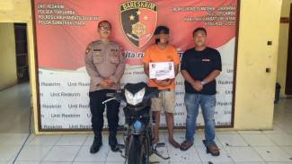 Polsek Torgamba Ringkus Pelaku Curanmor yang Kabur ke Riau