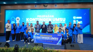Lepas Kontingen PIMNAS dan KMI Expo ke Ajang Nasional, Ini Pesan Rektor UMSU