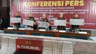 Kejati Sumut Terima Pengembalian Kerugian Negara Kasus Penjualan Aset PTPN I Sebesar Rp 263 Miliar