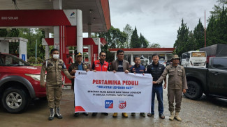 Pertamina Sumbagut Gerak Cepat Dukung Penanganan Bencana di Tapanuli Utara