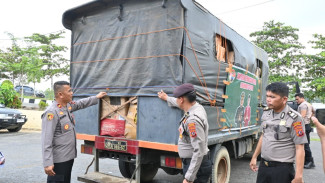 Misi Kemanusiaan Polres Labusel, Kirim Kembali Bantuan ke Lokasi Bencana di Tapsel
