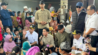 Wapres RI Gibran Kunjungi 2 Lokasi Banjir dan Longsor di Kabupaten Tapanuli Selatan