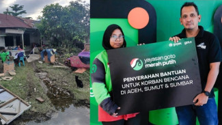 GoTo dan YGMP Salurkan Bantuan Kemanusiaan Bagi Ribuan Mitra Pengemudi Gojek Terkena Banjir di Sumatera