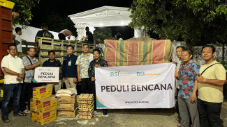 Misi Kemanusiaan BSI, Salurkan Bantuan ke Masyarakat Terkena Dampak Banjir di Sumut