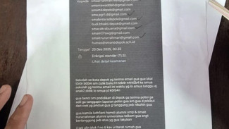 Polisi Selidiki Email Teror Bom 10 Sekolah di Depok, Pemilik Akun Wanita