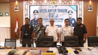 Detik-detik 4 Warga di Simalungun Ditembak Seorang ASN, Gegara Tabrak Lampu Hias Natal