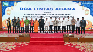 Doa Lintas Agama Jelang Tahun Baru 2026, Wagub Sumut: Penguat Harapan dan Menjaga Nilai-nilai Kemanusiaan
