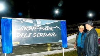 Bangun Skatepark Berstandar Nasional, Bupati Deli Serdang Jadi Momentum Pengembangan Bakat Atlet Skateboard