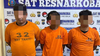 Grebek Rumah di Tanjung Balai, Polisi Sita Sabu 1 Kg dan Ringkus Tiga Pelaku