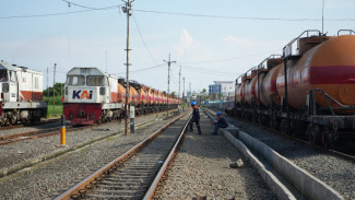 Sepanjang 2025, KAI Sumut Catat Stasiun Muara Belawan Layani Pengangkutan 83.760 Ton CPO Hingga 151.235 Ton Petikemas