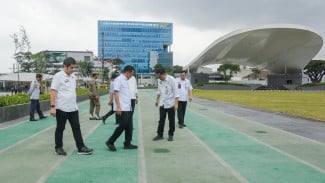 Ditargetkan Revitalisasi Lapangan Merdeka Medan Tuntas 10 Febuari 2026, Zakiyuddin: Uap Banjir Bisa Merusak Plafon