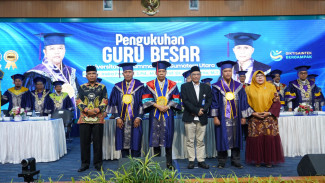 Dua Guru Besar UMSU Dikukuhkan, Rektor Agussani : Target Tahun Ini, Buka 7 Prodi Spesialis Kedokteran