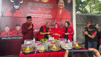 Syukuran HUT ke-79 Megawati Soekarnoputri, PDIP Sumut Gelar Tanam Pohon Serentak dan Tebar Benih Ikan