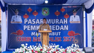 Jamin Harga Kebutuhan Pokok Terjangkau, Pemko Medan Gelar Pasar Murah Jelang Imlek 2026