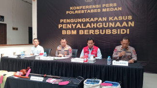 Polrestabes Medan Ungkap Penyelewengan BBM Bersubsidi, Sita 14 Ton Solar dan 256 Liter Pertalite