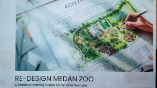 Re-design Medan Zoo, Rico Waas: Membangun Alam dan Binatang Harus Menggunakan Hati dan Niat yang Baik