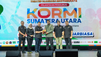 KORMI Sumut Dilantik, Bobby Nasution Dorong Satukan Visi Indonesia Emas 2045