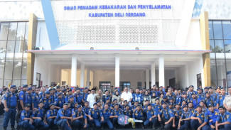 Resmikan Kantor Damkar Deli Serdang, Bupati Asri: Menjadi Tempat Para Penyelamat