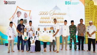 Serentak di 9 Regional, BSI Berbagi Salurkan 5.000 Santunan Anak Yatim di Indonesia