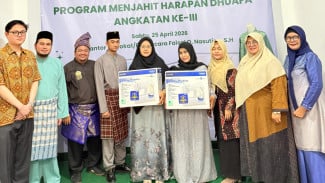 Diharapkan Bawa Kebaikan, Dompet Dhuafa Waspada Wisuda Peserta Pelatihan Menjahit Angkatan III