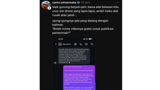 Viral Tim UKP Bidang Pariwisata Minta Video Konten Jalur Torean: Izin Drone Berlapis, Ujungnya Minta Gratis