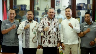 Bersilaturahmi dengan Pj Sekdaprov Sumut, FWP Dukung Penuh 6 Program PHTC Gubernur Bobby Nasution