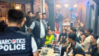Polres Sergai Razia Dua Tempat Hiburan Malam, 27 Pengunjung Positif Konsumsi Narkoba