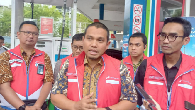 Executive GM Pertamina Patra Niaga Regional Sumbagut Freddy Anwar