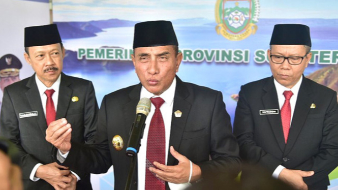 Gubernur Sumatera Utara, Edy Rahmayadi.