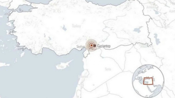 Gempa 7.8 magnitudo Turki getarkan 10 negara.