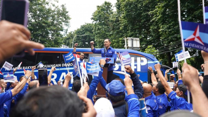 Ketua Umum Partai Demokrat, Agus Harimurti Yudhoyono.