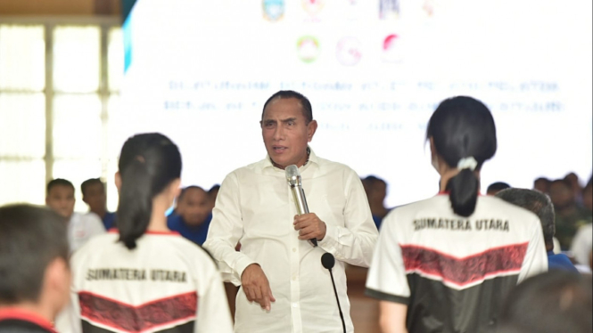 Gubernur Sumut, Edy Rahmayadi.