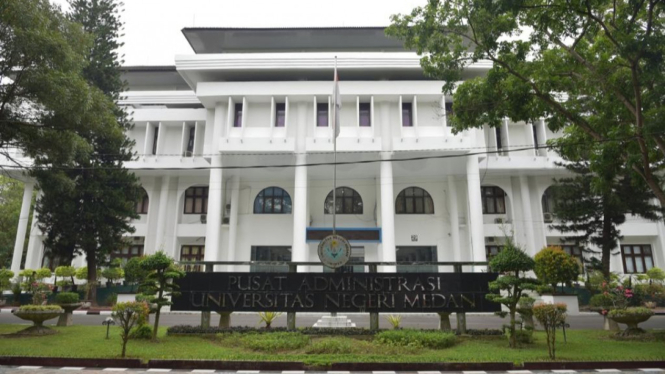 Kampus Universitas Negeri Medan (Unimed).