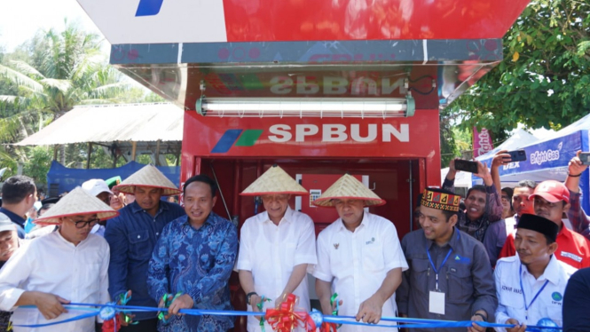 Pertamina wujudkan program solusi BBM nelayan di Aceh Besar.