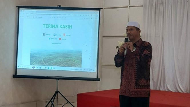 Ketua KUD Karya Jaya, H. Ruhiyat.
