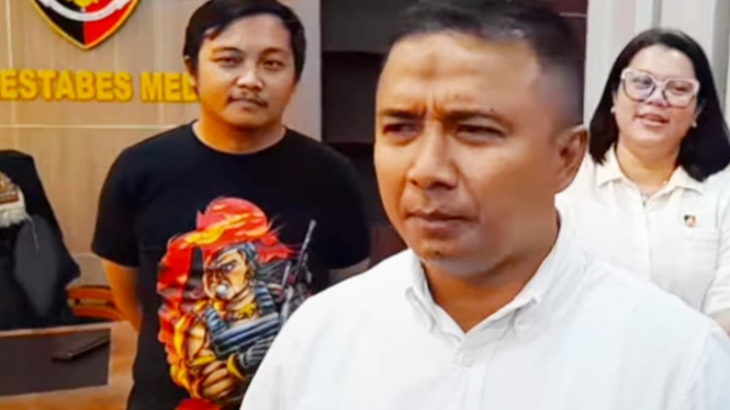 Kasat Reskrim Polrestabes Medan, Kompol Teuku Fathir Mustafa.