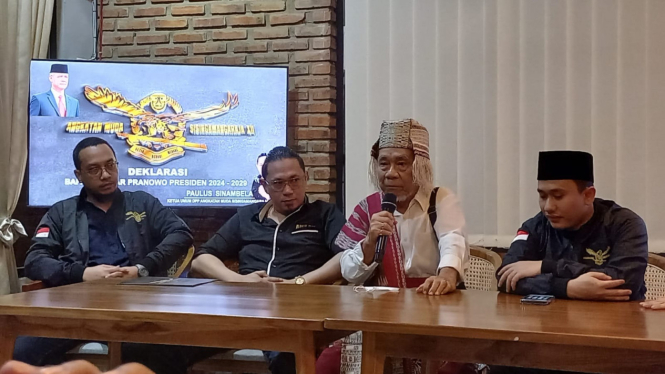 Angkatan Muda Sisingamangaraja XII deklarasi dukung Ganjar Pranowo di Pilpres 2024.