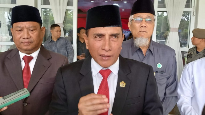 Gubernur Sumut, Edy Rahmayadi.