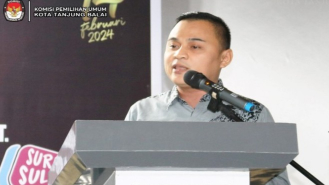Eks Ketua KPU Kota Tanjungbalai, Luhut Parlinggoman Siahaan.