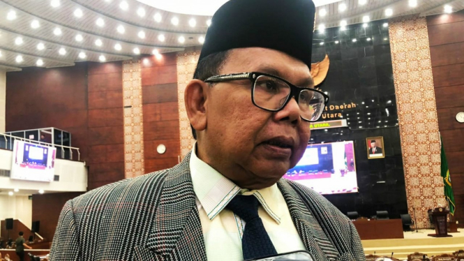 Ketua DPRD Sumut, Baskami Ginting.