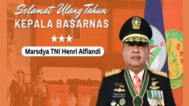 Kepala Basarnas, Marsdya TNI Henri Alfiandi.