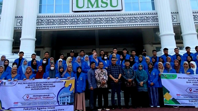 100 Mahasiswa FAI UMSU ikuti KKN internasional ASEAN dan Arab Saudi.