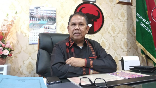 Ketua DPRD Sumut, Baskami Ginting.