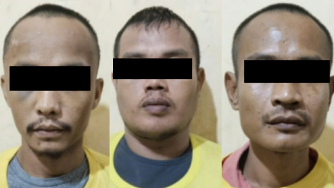 Tiga pelaku penyerangan polisi di Langkat.