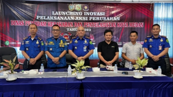 Disdamkarmat Kota Medan launching