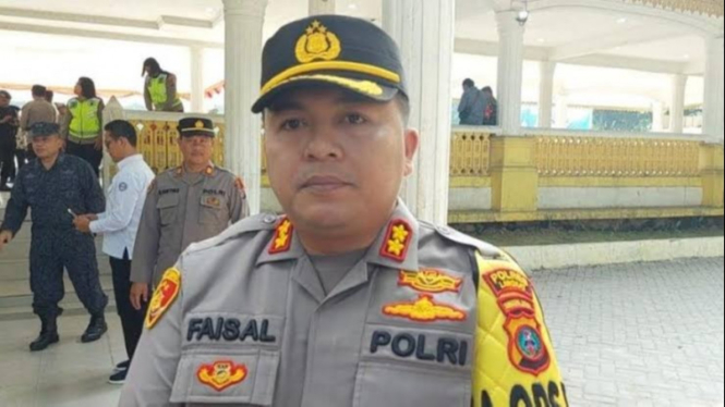 Kapolres Langkat, AKBP Faisal Simatupang.